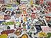 Lucky's Graffiti Shop - 100 piece pack of random vinyl waterproof and UV resistant stickers