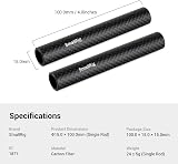 SMALLRIG Carbon Fiber 15mm Rods 4 Inch (2 PCS) 1871 view 7