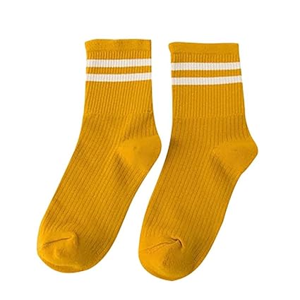 BZLine® Unisex-Streifen-Baumwoll-Skateboard-Socken-bequeme Socken