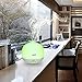 Housmile Essential Oil Diffuser, Ultrasonic Cool Mist Humidifier with Color LED Mood Lights Changed & Auto Shut-off Safety Guarantee, Frosted Glass Upgrade Version, 300ml