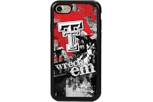 Guard Dog Case Compatible with iPhone 7/8/SE - Military Grade - Rugged Two Piece Design - Collegiate Licensed - Texas Tech Red Raiders - by Paulson Designs