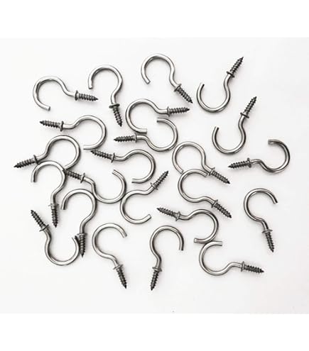 50-Pack 304 Stainless Steel S Hooks – 1.5 Inch Heavy-Duty, 88 Lb Capacity For Hanging