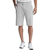 Libin Mens Golf Shorts 11" Work Dress Shorts Casual Flat Front Hybrid Short Lightweight Quick Dry Water Resistant