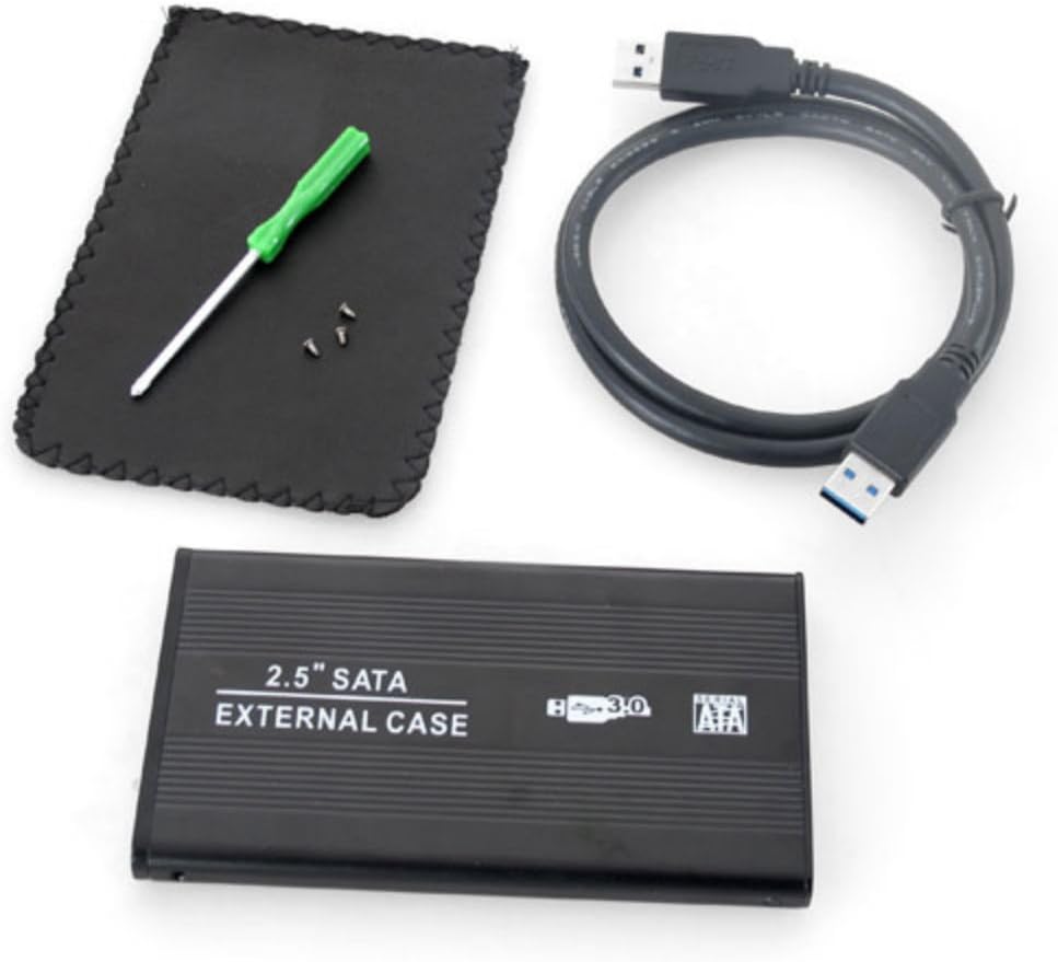 USB 3.0 2.5" SATA Serial ATA HDD/HD External Hard Drive Disk Enclosure Case