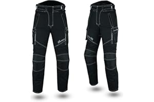 PROFIRST Durable Motorbike Cargo Trousers | Ride in Style and Comfort | All-Weather Motorcycle Gear