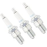 3 Pack BR9ES Spark Plugs for Boat Motorcycle ATV UTV Car Truck SUV