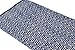 Chardin home 100% Cotton Diamond 2x5 Runner Rug Fully Reversible, Machine Washable, Navy and Ivory