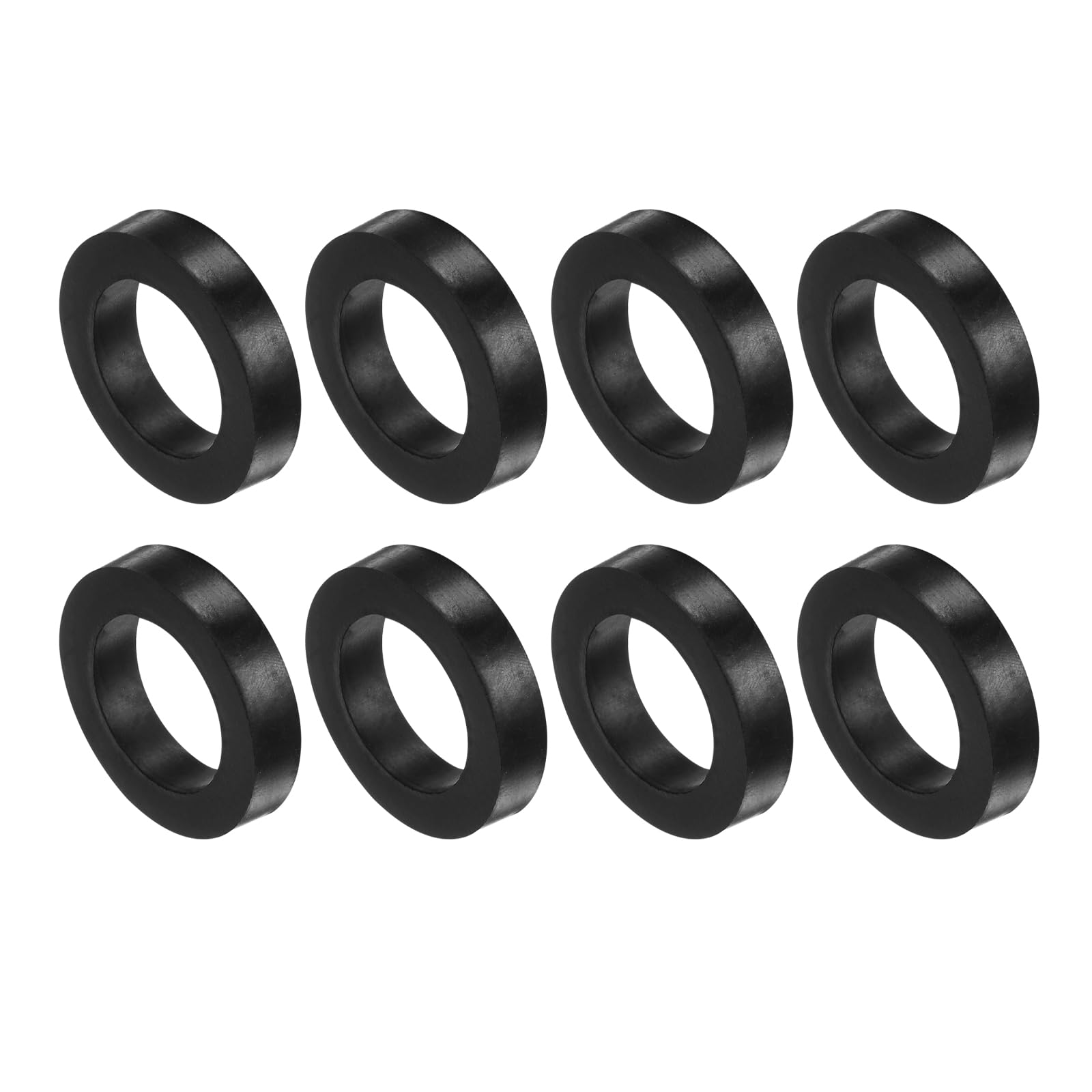 Kozelo 8pcs Rubber Spacer [10x33x50mm] Anti Vibration Isolation Pads, for Home Cars Boat Accessories, Neoprene, Black