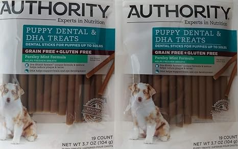 authority puppy dental sticks