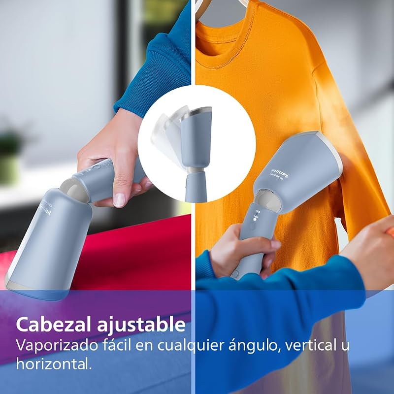 5000 Vaporizador Vertical Portátil, 1300 W, 24g/min, Azul