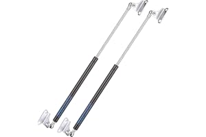 ARANA 20 inch 300 N/67 LB Gas Struts Spring Shocks with Mounting Bracket 20" Gas Props Lift Support for RV Camper Bed Cover RV Hatch Trailer Roof Trap Door TV Cabinet Box Lid (Fit 55-75lbs Lid), 2Pcs