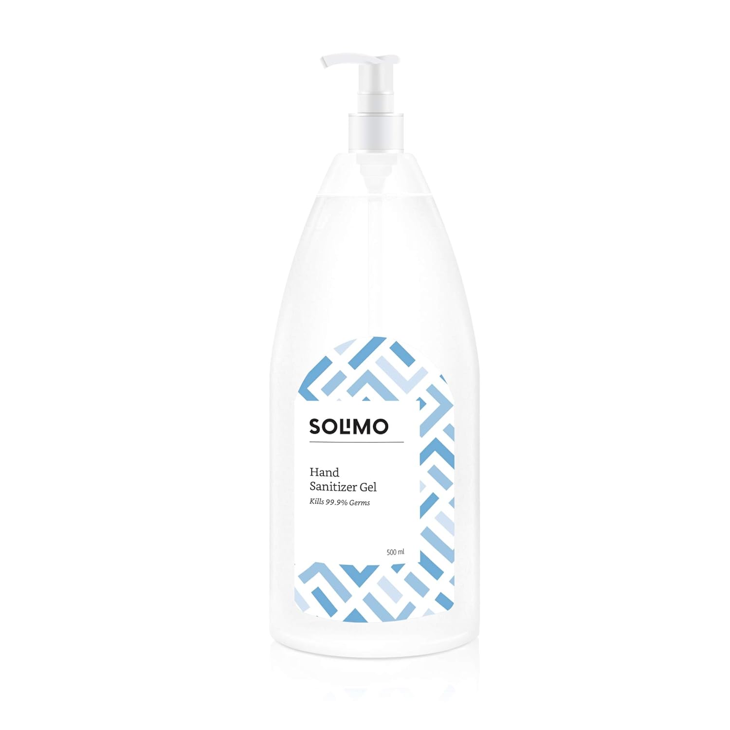 Amazon Brand Solimo Hand Sanitizer Gel (72 Ethanol Absolute) 500