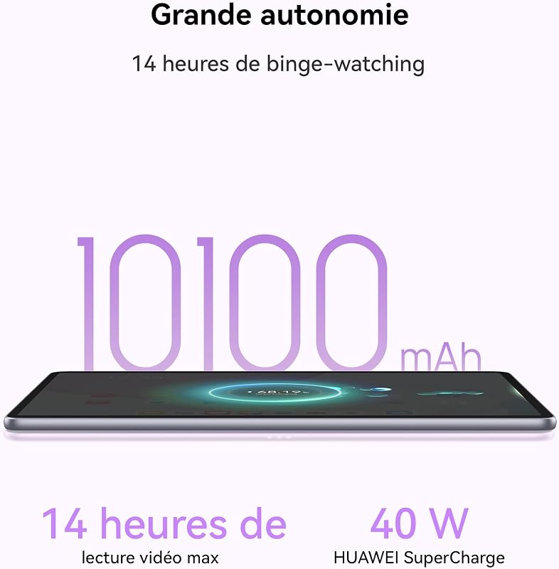 MatePad 11.5 2025, Tablette 11,5 Pouces 2,5k 120 Hz Écran PaperMatte, M-Pencil (3e génération), 8+256GB, Batterie de 10 100 mAh, Garantie supplémentaire de 6 Mois exclusivement sur Amazon