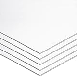 UCREATE Foam Board, White, 22" x 28", 5 Sheets (P5557)