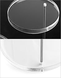 QWORK Round Acrylic Products Display Riser