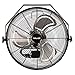 NewAir Wall Mount Fan, 18" High Velocity Industrial Shop Fan with 3 Speed Settings, WindPro18W primary