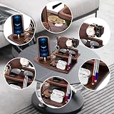 Robomanor Bedside Organiser Docking Station Phone Stand Gift for Him view 5