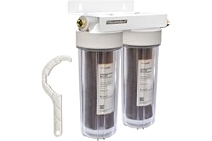 Filterelated Deionized and Stain Free car Washing Device Water System,Spotless,Suitable for All Vehicles,RVs,Windows,Boats,Airplanes,etc.Without The Need for Towel Drying（Resin Color Change Display）