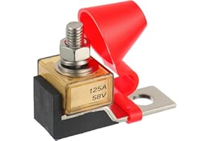 SIGANDG MRBF Terminal Fuse Block 125 AMP Marine Rated Battery Fuse 58V DC Max IP66 Waterproof Fuse Holder 125A