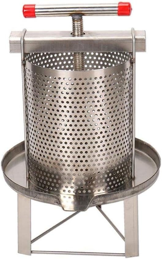 poetryer Honey Presser Wax Press Beekeeping Tool Stainless Steel Household Beekeeping Tool