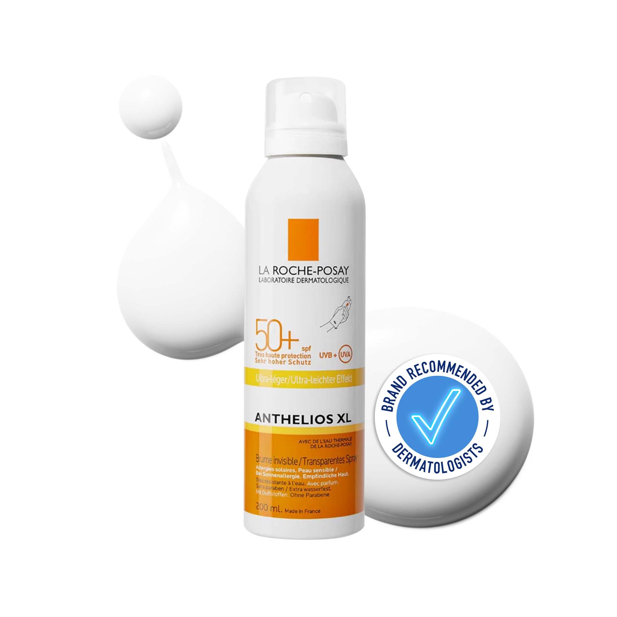 La Roche-Posay Anthelios Sun screen Ultra-Light Body Mist SPF50+ 200ml