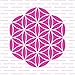 Flower of Life Stencil - Stencil Sacred, Stencil Geometry, Stencil Flower, Seed of Life, Geometry Stencil