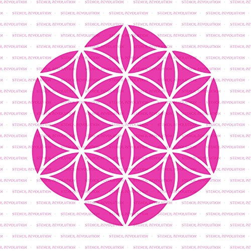 Flower of Life Stencil Template - Reusable Stencil with Multiple Sizes Available