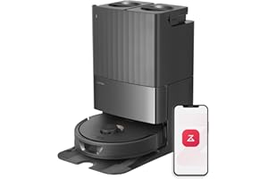 Roborock Q Revo Robot Vacuum and Mop - Auto-Drying, Mop Washing, Dual Spinning Mops, Mop Lifting, Self-Refilling, Self-Emptyi