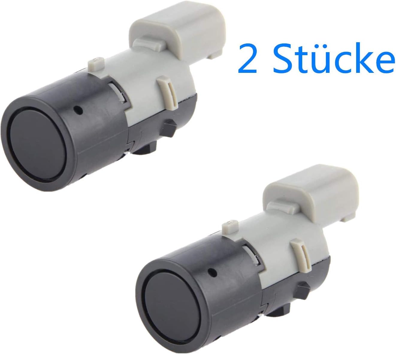 TAKPART 2 PCS PDC Parking Assist Sensor Compatible for BMW E38 E39 E46 E60 E61 E65 E66 E83X3 X5 3 5 Series 66206989069