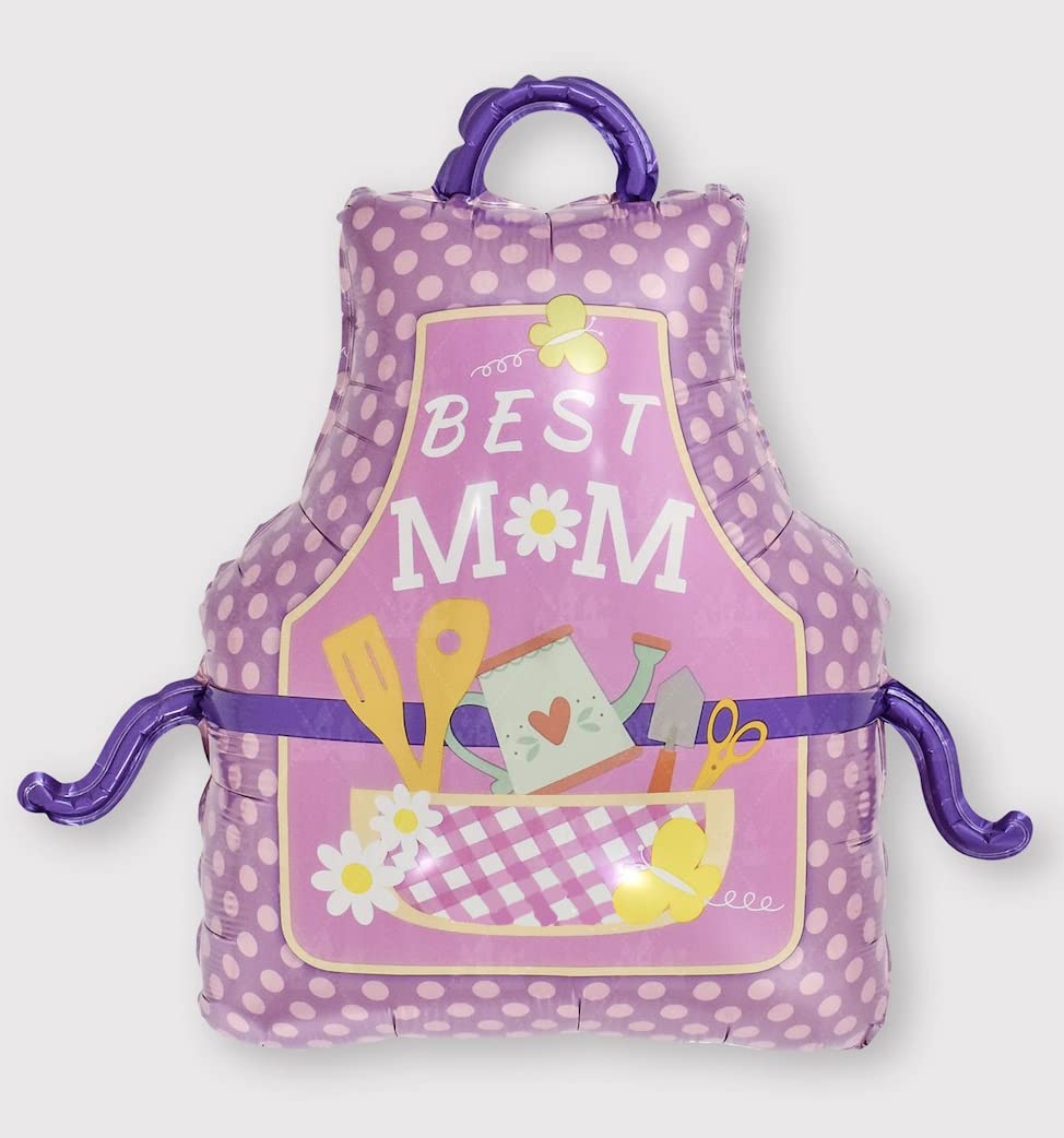 Apron Mothers Day Foil Balloon, 60cm (2 pack)