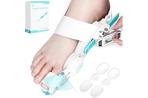 Kutain Bunion Correctors for Women & Men, Orthopedic Bunion Corrector with Non Slip Big Toe Separators, Adjustable Bunion Spl