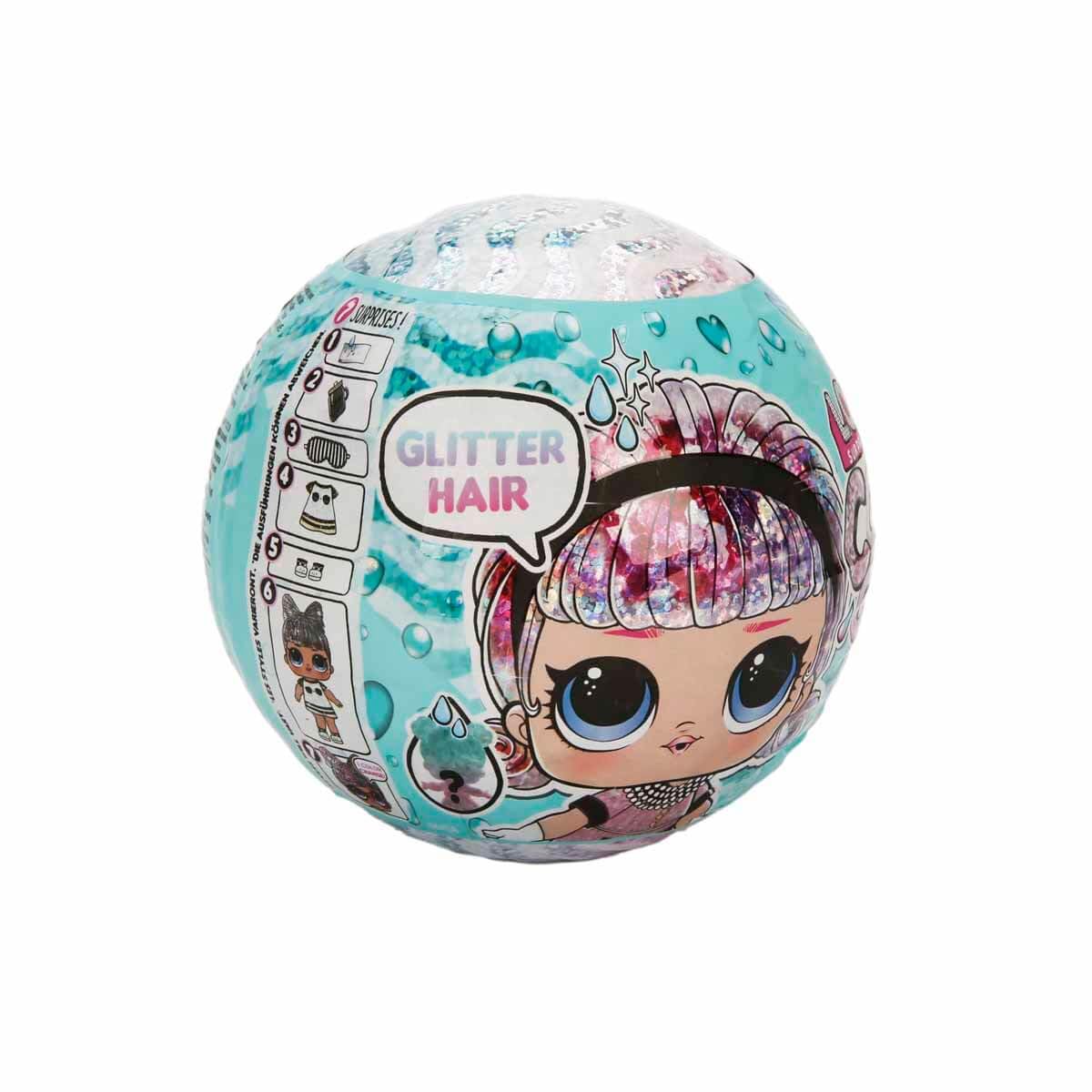 L.O.L. Surprise Glitter Colour Change Doll Set With 7 Surprises - Random Assortment - Including Collectable Doll, Sparkly Fashions and Accessories - Suitable For Kids From 4 Years