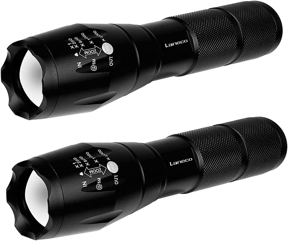 Laneco A100 (2 pieces) LED Pocket Torch with super bright high