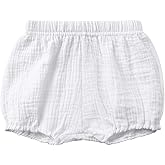 Century Star Baby Bloomers for Toddler Diaper Covers for Girls Ruffle Baby Shorts Infant Solid Underwear Newborn