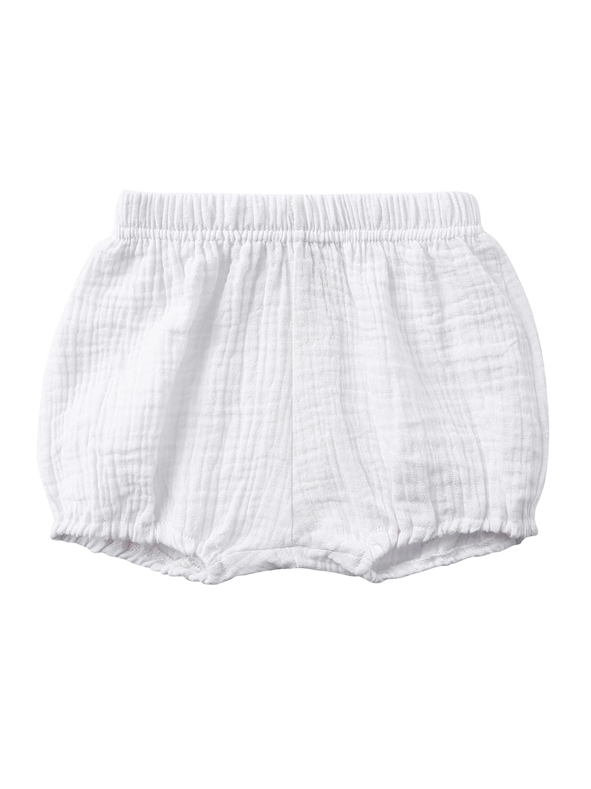 Photo 1 of Century Star Baby Bloomers for Toddler Diaper Covers for Girls Ruffle Baby Shorts Infant Solid Underwear Newborn A White 9-12 Months
