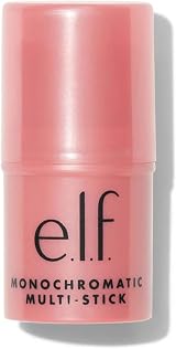 e.l.f. Monochromatic Multi Stick Dazzling Peony 4.4g Cream Blush Lip Eye view 6