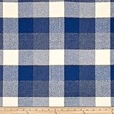 Robert Kaufman Kaufman Mammoth Flannel Plaids Denim Fabric By The Yard