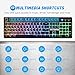 VicTsing RGB Backlit Wired Gaming Keyboard, Mechanical Feeling Gaming Keyboard with Anti-ghosting,12 Multimedia Keys, Spill-Resistant Design for PC/Laptop/Desktop, Blackthumb 4