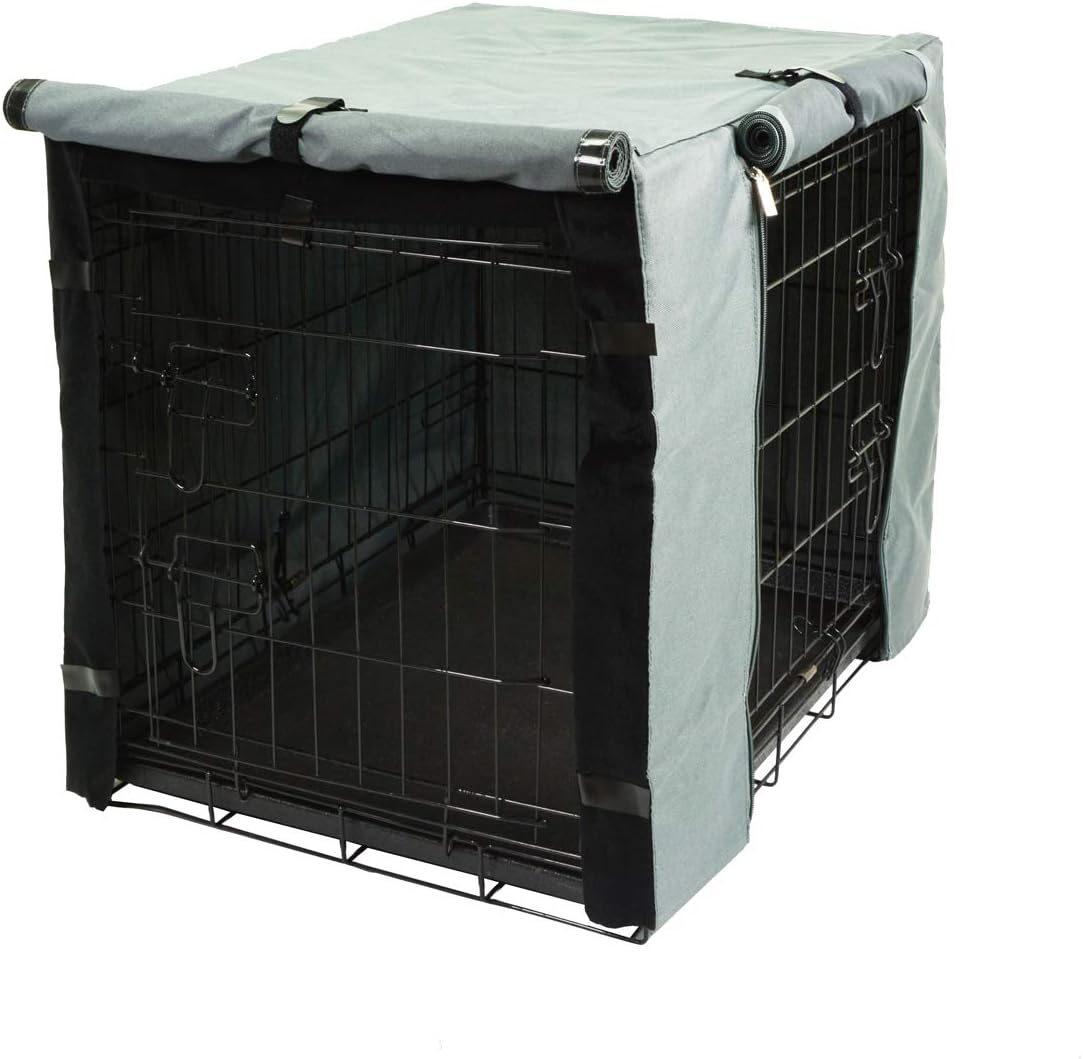 TOPEIUS Dog Crate Cover Cage Cover 