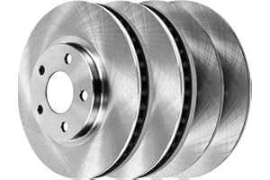 AUTO SHACK AutoShack Front and Rear Brake Rotors Set of 4 Replacement for 2002-2006 Nissan Altima 2.5L 3.5L V6 FWD R41308R41314