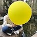 Giant balloons 36-Inch Round Balloons - 6 Pack Big Latex Lemon Yellow Balloons