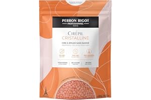 Cirepil - Cristalline - 800g / 28.22 oz Hard Wax Beads Bag - Unscented & Rosin-Free, Micro-Crystalline Formula for Highly Sensitive Skin - Clear Gel Stripless Hair Removal for Face & Body, Low-Temp
