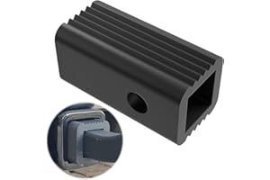 DIYIIRON 2 inches to 1-1/4 inches Hitch Receiver Adapter Insert Sleeve Mount Adapter,2" to 1-1/4" Trailer Hitch Adapter Receiver Converter for Bike Rack and Cargo Carriers