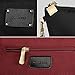 CHICECO Designer Wristlet Clutch Purse Makeup Bag with Quilted Base - Black