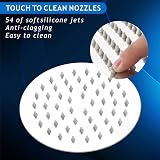 Voolan 25 cm Round Rain Shower Head Stainless Steel Chrome High Pressure view 3