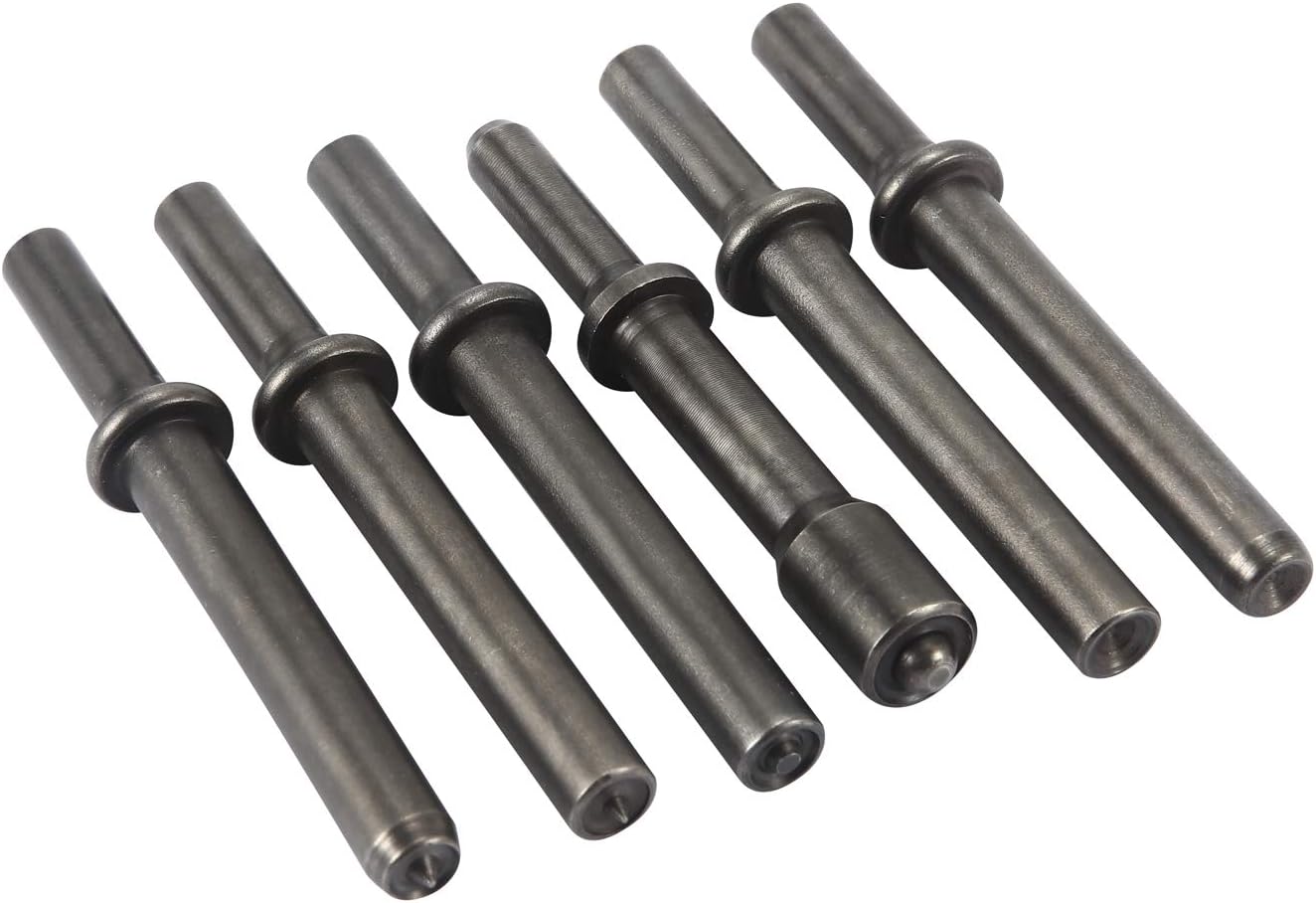 Hummer Rivet Anndason 7 Pcs Great Heavy Duty Smoothing Pneumatic Air Rivet Hammer ...