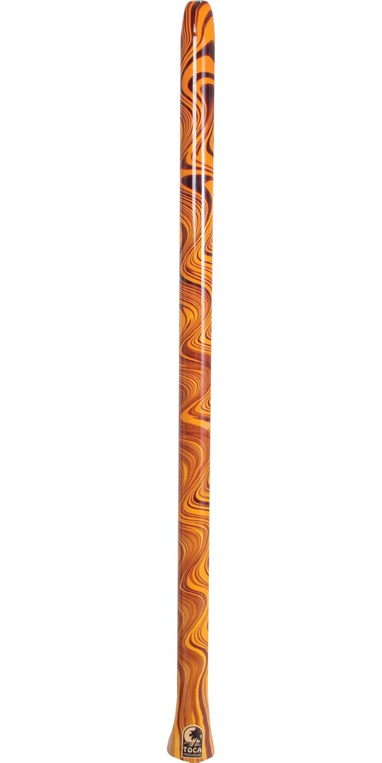 Toca DIDGDOS Didgeridoo grand en PVC Orange Swirl Amazon.fr
