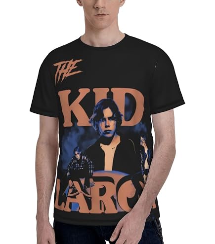 The Kid Musics Laroi Shirt Men's T-Shirt Classic Short Sleeve Top
