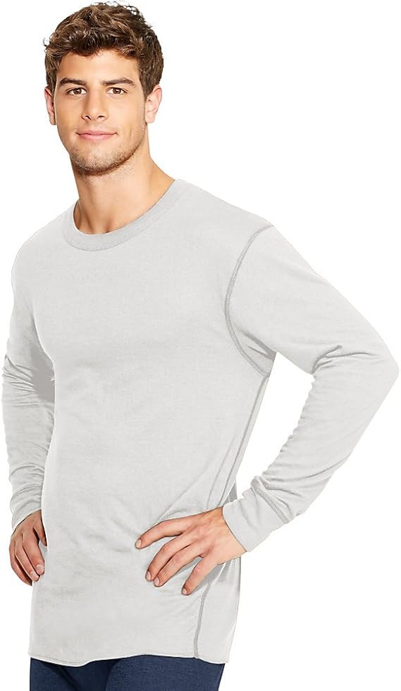 Amazon Duofold By Champion Thermalsメンズ長袖base Layerシャツ 冬ホワイト Xl インナーシャツ 通販