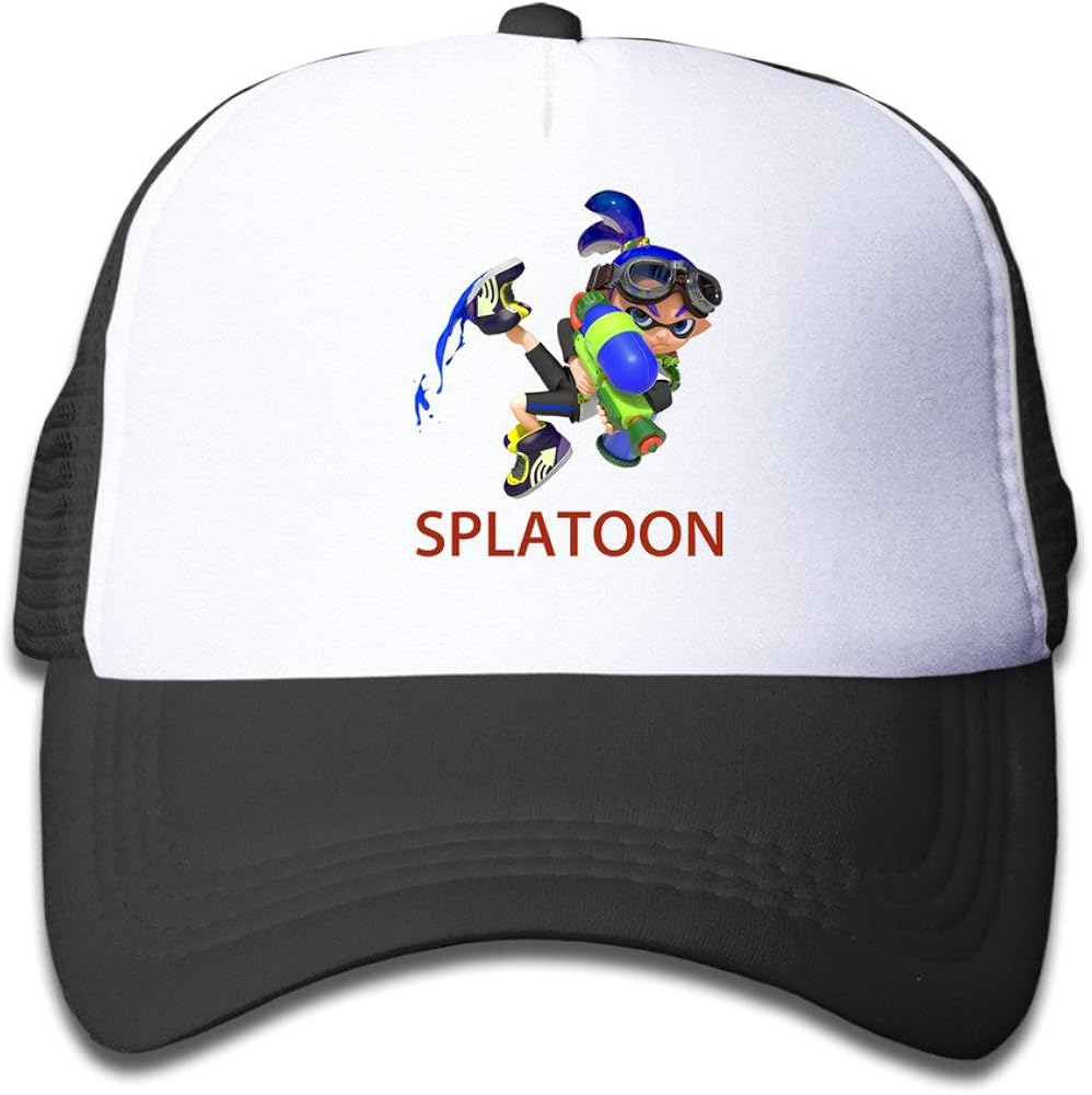 Beetful Boys Splatoon Game Hat Black Clothing